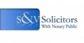 S & V Solicitors with Notary Public